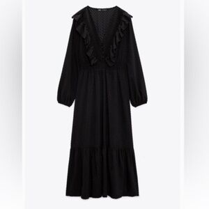 Long Sleeve Black Dress